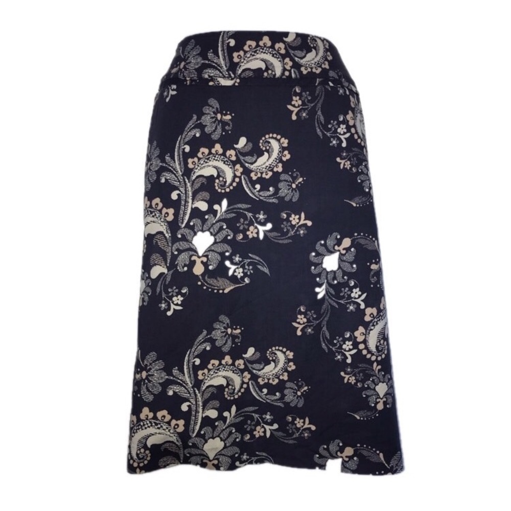 H &M Cotton Blend Skirt 8